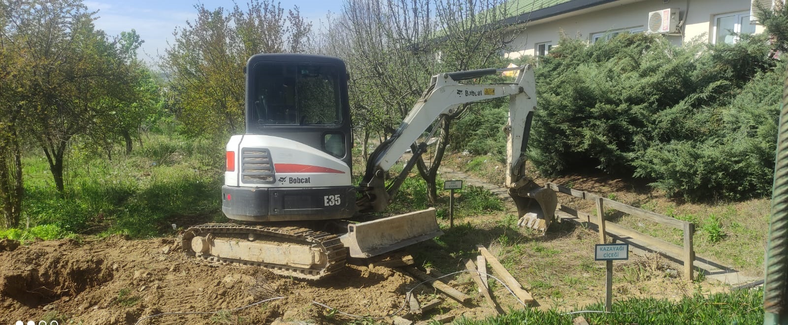 Bozok Makine kepçe çalışması